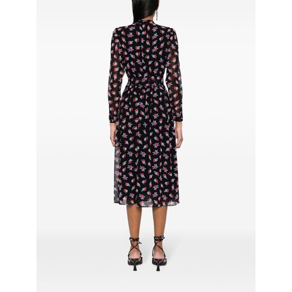 DVF Diane von Furstenberg Erica floral-print midi dress Size 0 - Picture 3 of 11